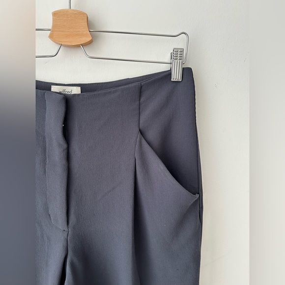 Aritzia Wilfred Chambery navy blue pant - Picture 6 of 12